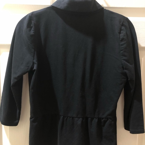 LOFT xxsp black knit blazer - Picture 3 of 5
